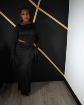 Madelyn Ruched Skirt Set